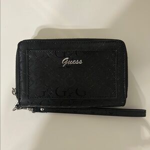 Guess Black Wristlet/Wallet